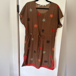 Never worn silky dress